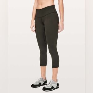 💥 Lululemon Wunder Under Crop III Full-On Luxtreme 21"